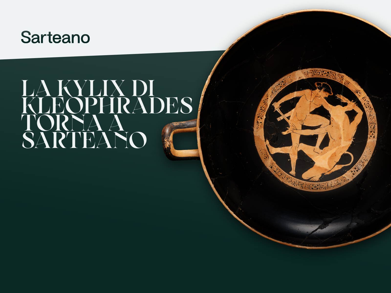 La kylix di Kleophrades torna a Sarteano - Mostra a Sarteano