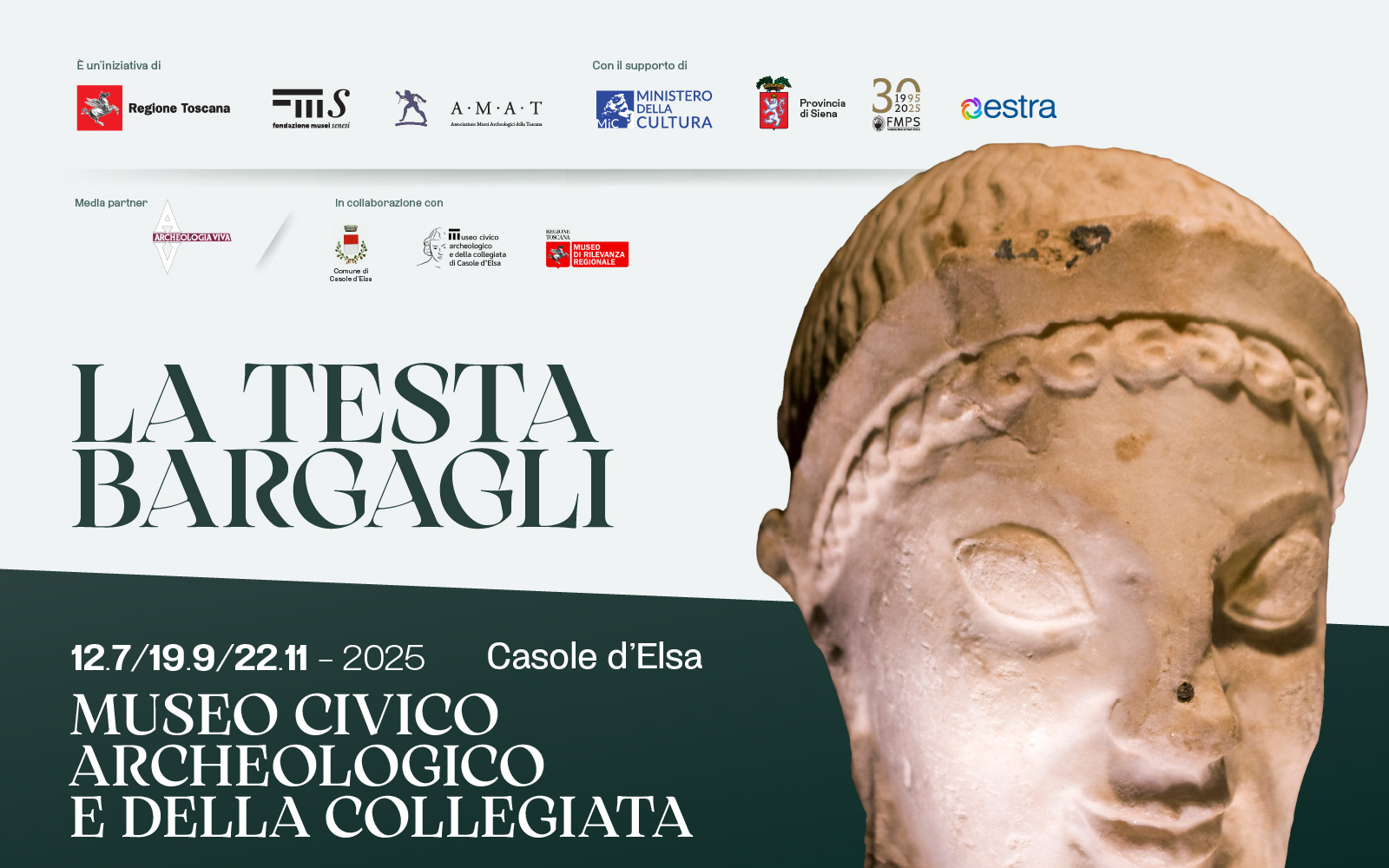 La testa Bargagli e la collezione etrusca - Casole d'Elsa